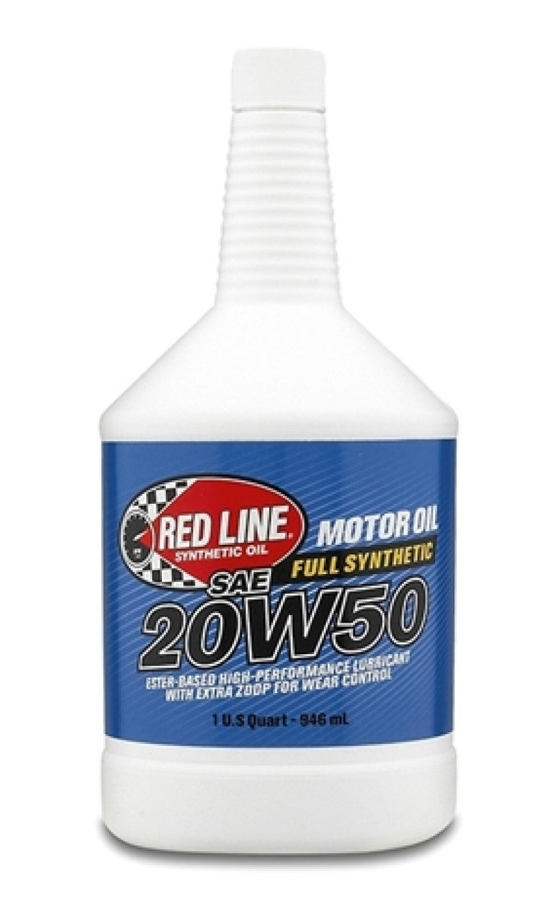 Red Line 12504 20W50 Motor Oil - Quart (12 Pack)