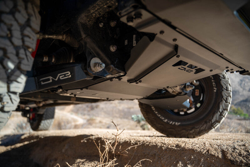 DV8 24-25 Toyota Tacoma & Land Cruiser Rear Belly Skid Plate - #SPTT1-09