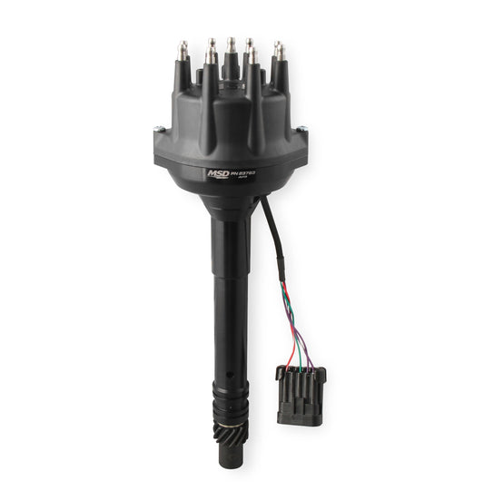 MSD 23763 Black, for Chevy Tall Deck Dual Sync Distributor