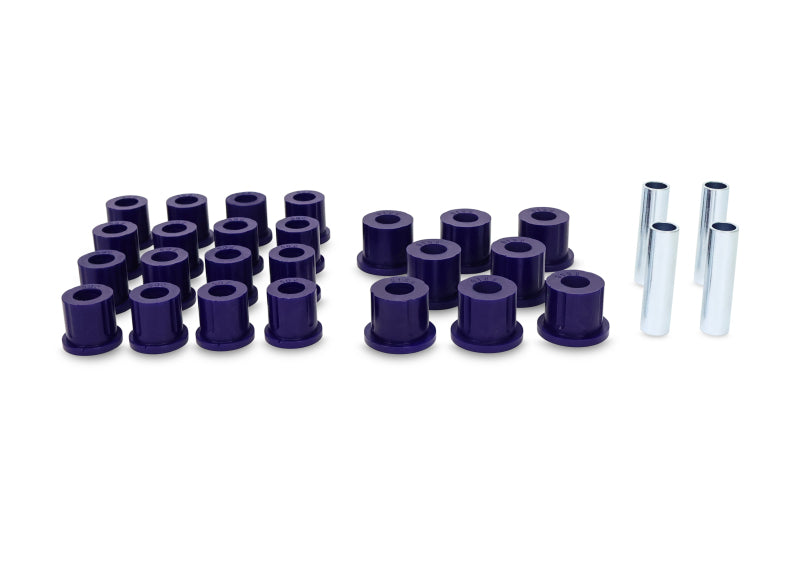 SuperPro Front and Rear Leaf Spring Bushing Kit