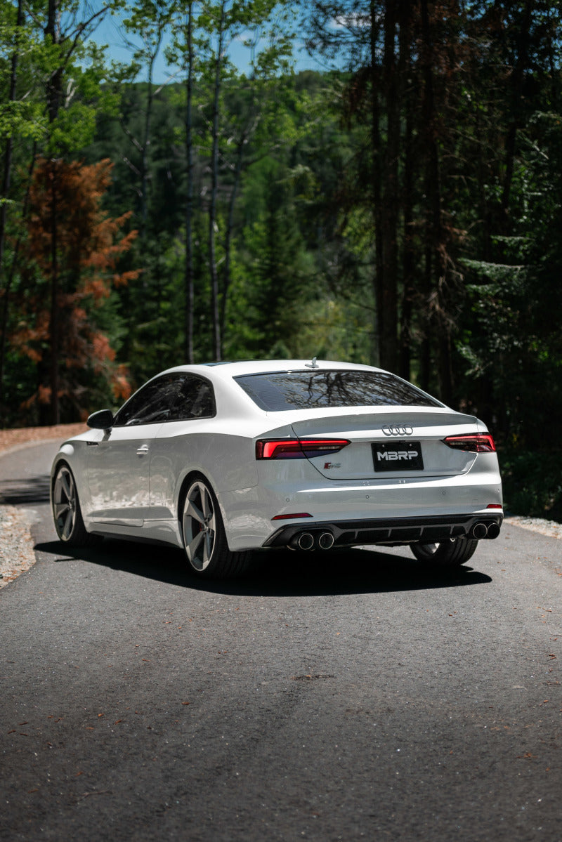 MBRP 18-21 Audi S5 Coupe/S4 Sedan T304 2.5in Cat-Back Exhaust - SS Tips