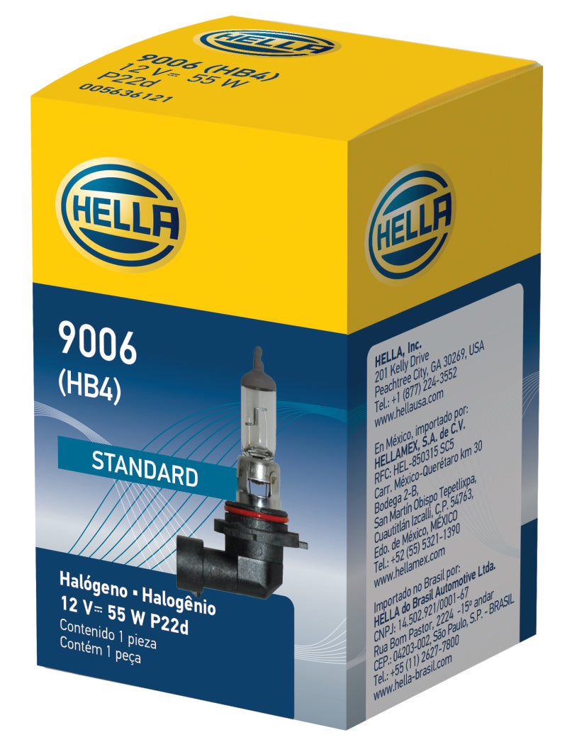 HELLA 9006 12V 55W Halogen Bulb