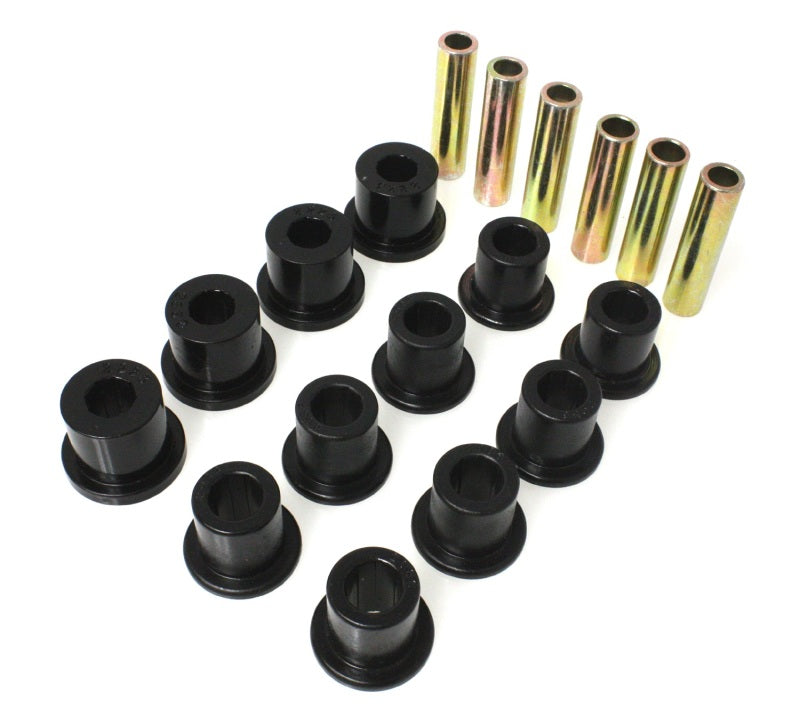 Energy Suspension for 87-96 Wrangler Black Front/Rear & Shackle Bushing 2.2107G