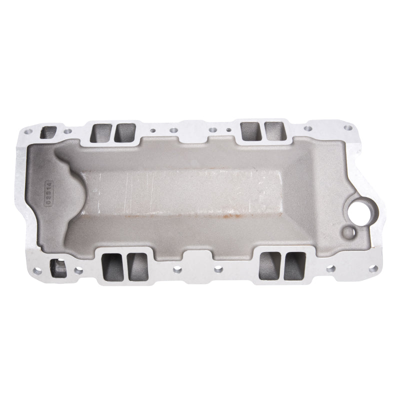 Edelbrock 26013 Manifold SBC Performer Air Gap Black