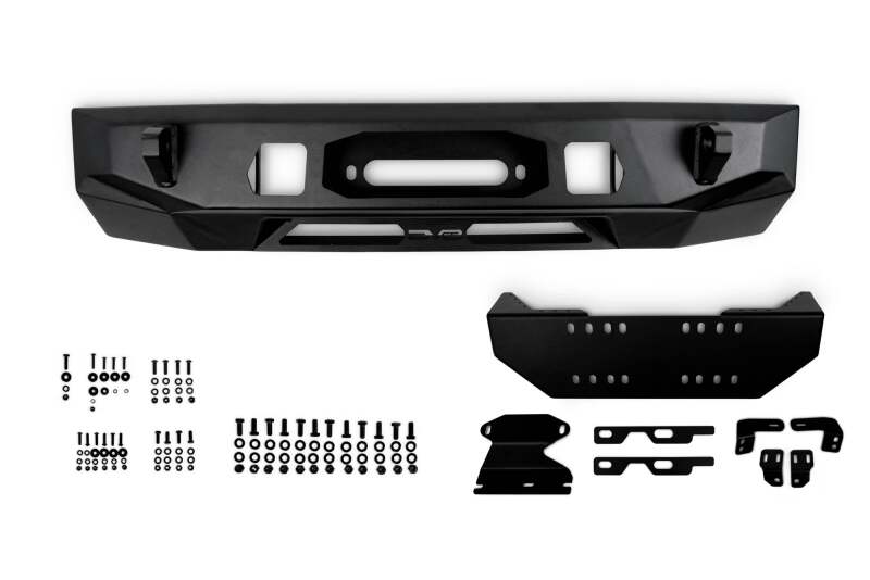 DV8 - 2022 Toyota Tundra Centric Series Front Bumper - #FBTT2-05
