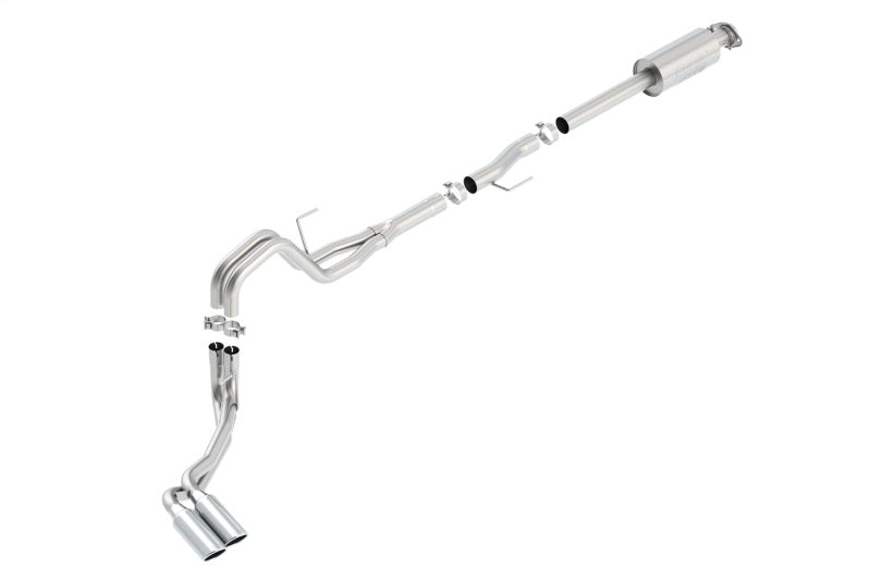Borla 140619 15-16 Ford F-150 3.5L EcoBoost Ext. Cab Std. Bed Catback Exhaust ATAK Truck Side Exit - #140619