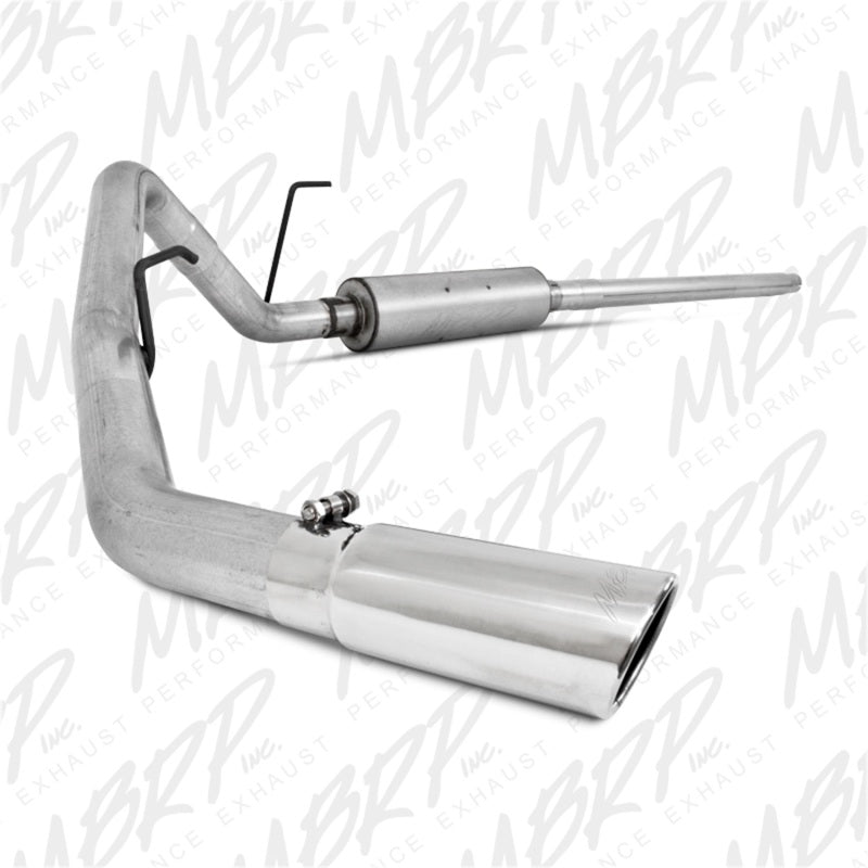 MBRP S5200AL Armor Lite Cat-Back Exhaust - 3-Inch Single Side Exit | Aluminized