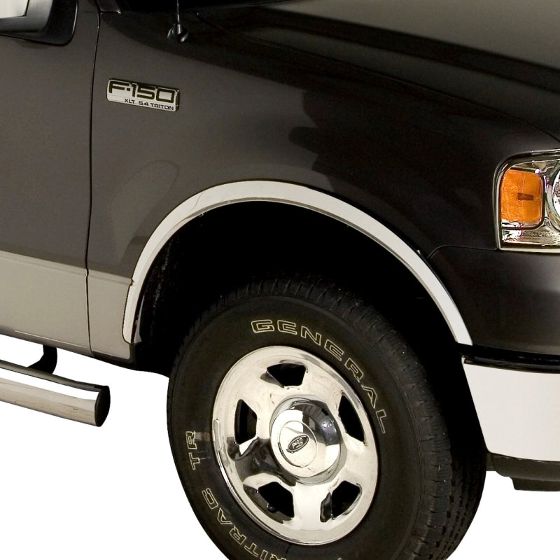 Putco for 2004-2014 Ford F-150 Reg Cab/Ext Cab/Super Crew F-150 (without Factory Flares) - Full SS Fender Trim