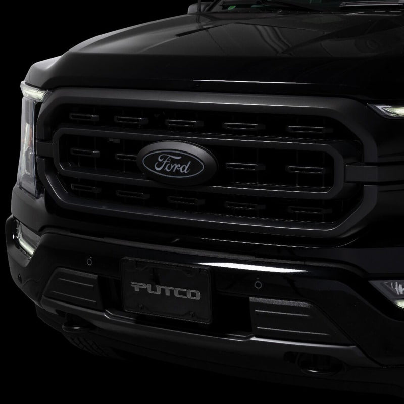 Putco for 2021-2022 Ford F-150 Front Luminix Ford LED Emblem - with Camera CutOut