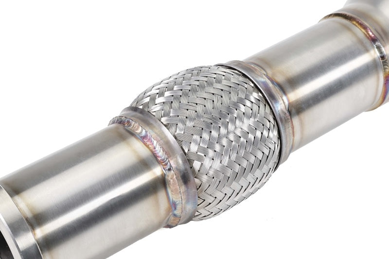 PERRIN 22-26 Subaru WRX Stainless Steel Midpipe w/Resonator 3in. (Fits OEM/Aftermarket Mufflers)