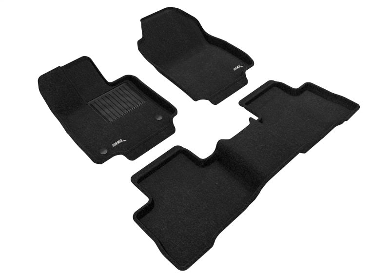 3D MAXpider Elegant Front & Rear Floor Mats for 2019-2024 Toyota RAV4/Venza
