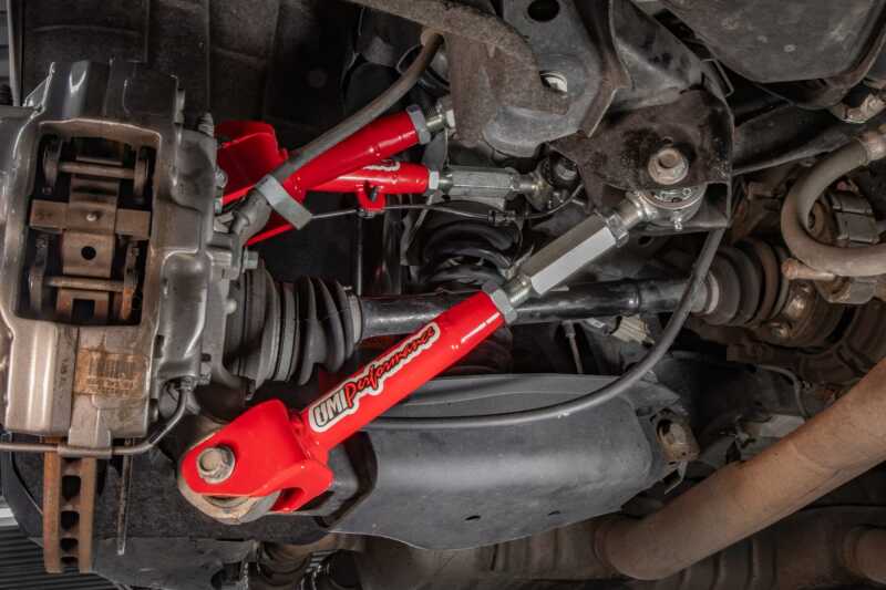 UMI Performance 2541-R Suspension Control Arm Red for 2016-2024 Chevrolet Camaro