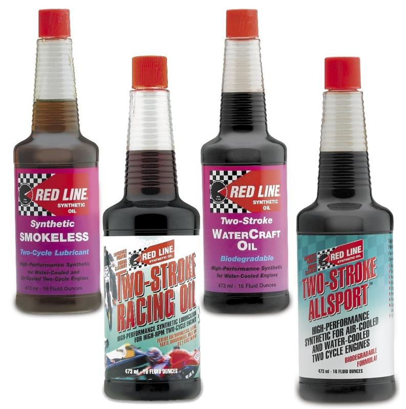 Red Line 40504 Two-Cycle Alcohol Oil - Quart (12 Pack)