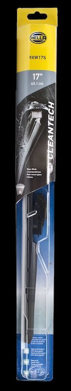HELLA 358054171 Clean Tech Wiper Blade 17in Single