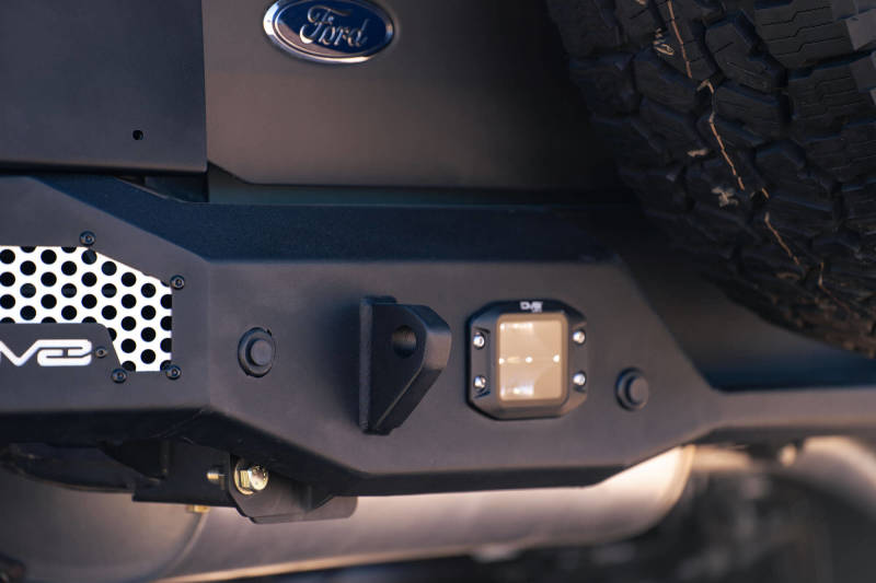 DV8 Offroad 21-22 Ford Bronco MTO Series Rear Bumper - #RBBR-01