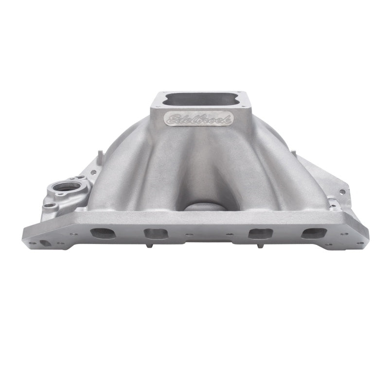 Edelbrock 28002 Manifold Big Victor II BBC with Edelbrock Profiler or Dart Big Chief Heads Dominator