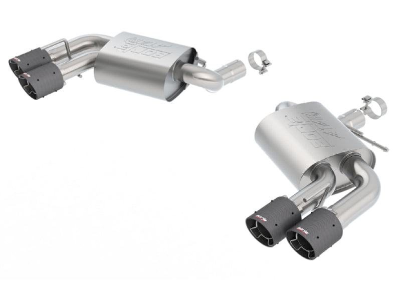 Borla 11921CF 2016 Chevy Camaro V8 SS AT/MT ATAK Rear Section Exhaust w/o Dual Mode Valves - #11921CF