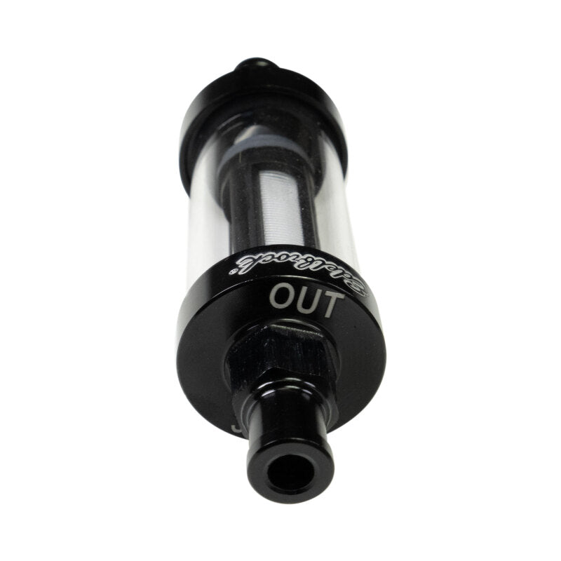 Edelbrock 8748 3/8 in i.d. Hose Clear View Fuel Filter