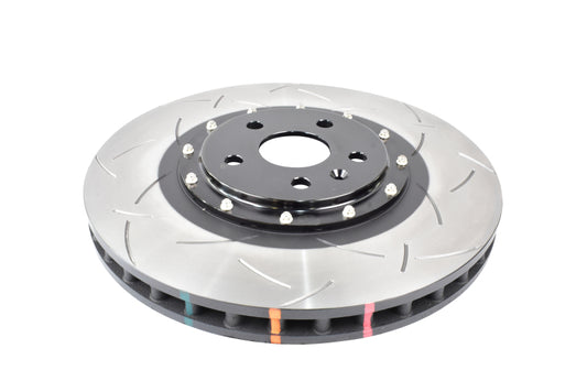 DBA 19+ Chevrolet Camaro ZL1 (w/ NAS Nuts) 5000 Series Black Hat T3 Slotted KP Brake Rotor - Black