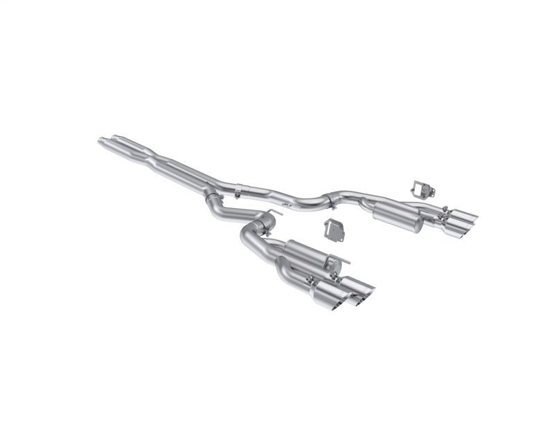 MBRP 2024+ Ford Mustang 5.0L T304 3in Cat-Back Dual Split Exhaust