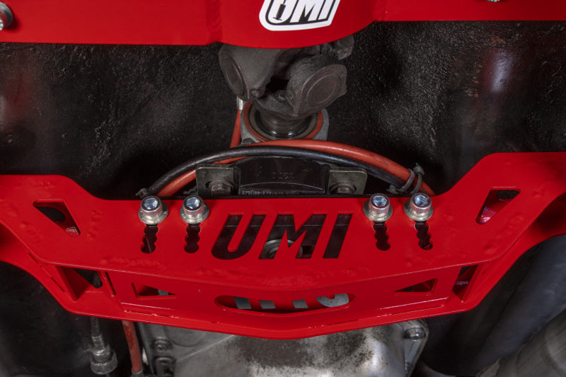 UMI Performance 3108-B Modular Adjustable Transmission Crossmember Black