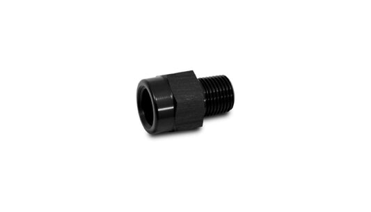 Vibrant 1/8in Male BSP to 1/8in Female NPT Adapter Fitting - Aluminum