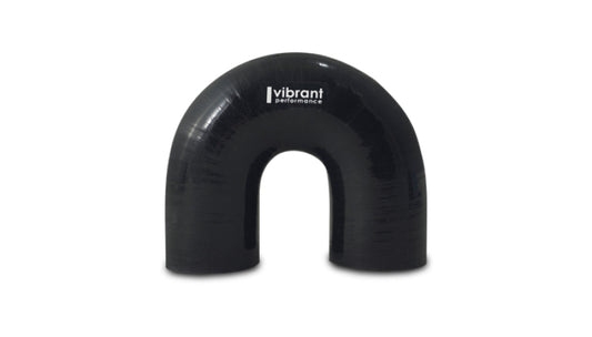 Vibrant 180 Degree Elbow 1.50in ID x 5.50in Leg Length Silicone Hose Coupler