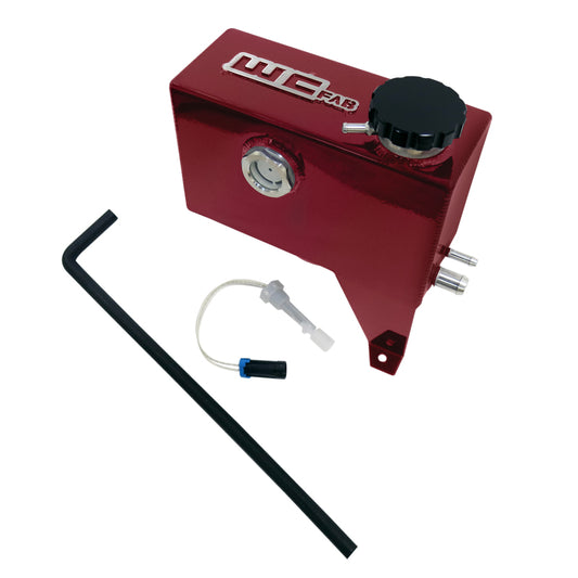 Wehrli Custom Fabrication WCF100647-RED Factory Location Coolant Tank Kit WCFab Red for 2011-2016 Chevrolet Silverado / GMC Sierra 2500 HD / 3500 HD LML Duramax
