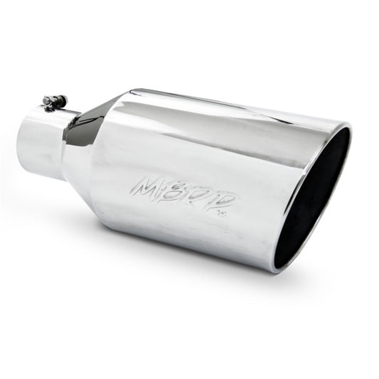 MBRP T5128 Exhaust Tip - 8" OD; Rolled End; 4" ID; 18" length | T304 Stainless