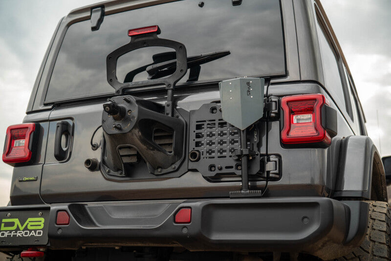 DV8 Offroad 2018-2025 Jeep Wrangler JL Tailgate Reinforcement Molle Panel - #TCJL-04