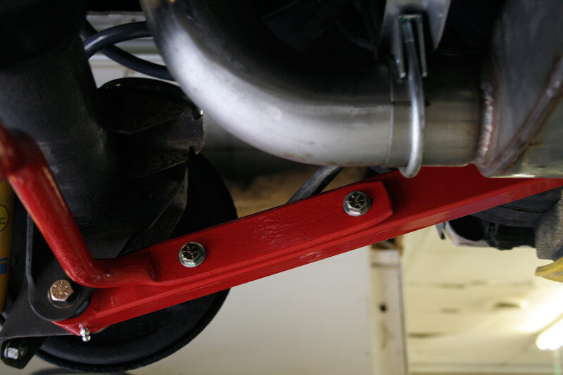 UMI Performance 4042-R Boxed Lower Control Arms with Dual Roto-Joints Red