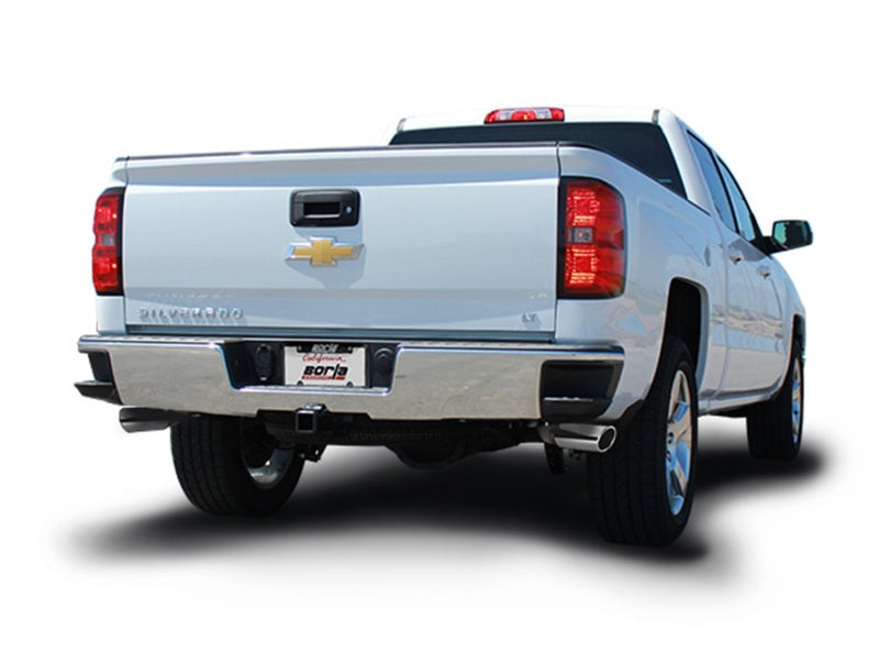 Borla 140544 14 Silv/Sierra C/B Exh Touring 1500 5.3L V8 AT/MT 2&4WD Ext Cab (78.7) Crew Cab(69.3) 143.5 WB - #140544