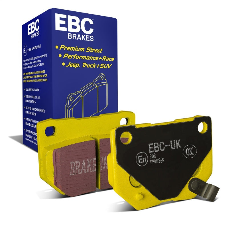 EBC 89-95 Nissan Skyline (R32) 2.6 Twin Turbo GT-R Yellowstuff Rear Brake Pads DP4826R
