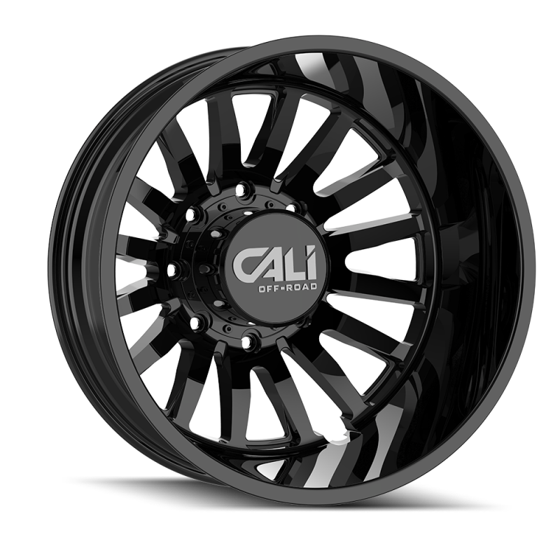 Cali Off-Road Summit Dually Rear 22x8.25 8x200 -232mm Gloss Black Wheel 9110D-22877GBR232