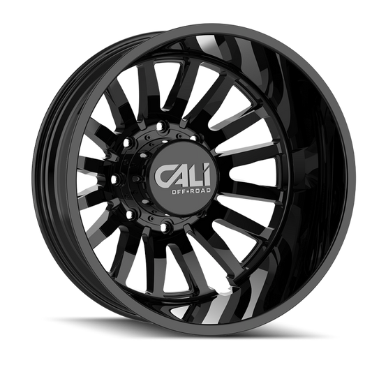 Cali Off-Road Summit Dually Rear 22x8.25 8x165.1 -192mm Gloss Black Wheel 9110D-22881GBR192