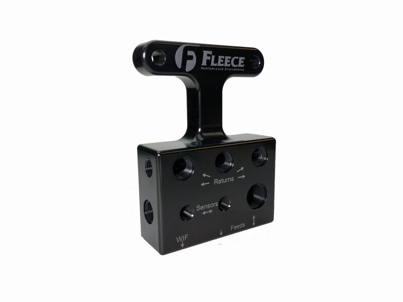 Fleece Performance FPE-FFD-RF-3G for 03-07 Dodge 5.9L / 07.5-09 6.7L Cummins 3rd Gen Fuel Distribution Block