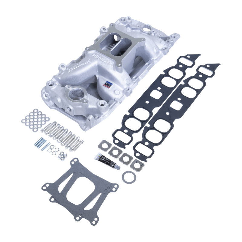 Edelbrock 7561-KIT RPM Air-Gap Intake Manifold Kit for Big Block Chevrolet Oval Port