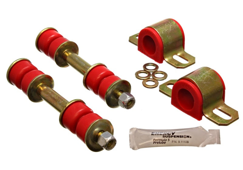 Energy Suspension for 79-94 Pickup 2WD Red 25mm Front Bar Bushing Set 8.5104R