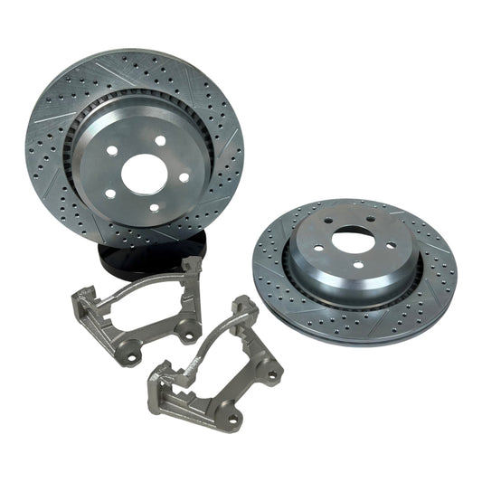 Baer Brakes 21-26 Jeep Wrangler JL/20-25 Gladiator JT Big Claw Performance Rear Rotors