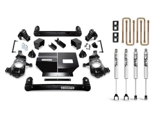 Cognito Motorsports 110-P0890 4-Inch Standard Lift Kit with Fox PS 2.0 IFP Shocks for 2020-2025 Chevrolet Silverado / GMC Sierra 2500 HD / 3500 HD