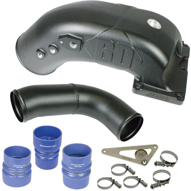 BD Diesel X-Flow Power Intake Elbow - Dodge 1998-2002 5.9L 24-valve 1041550