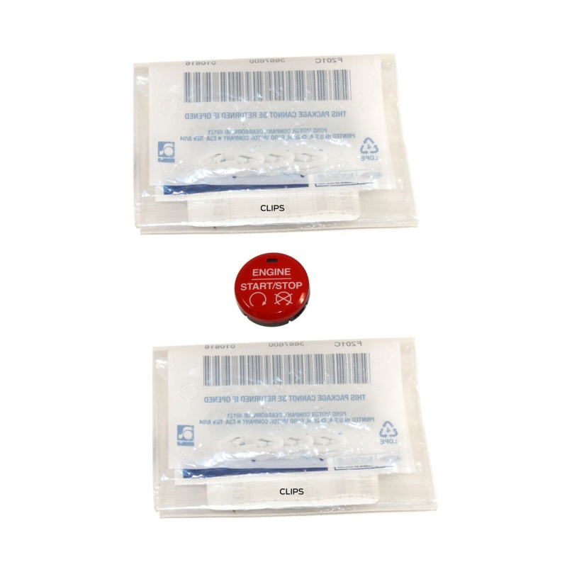 Ford Racing for 2015-2017 Mustang Red Starter Button Installation Kit