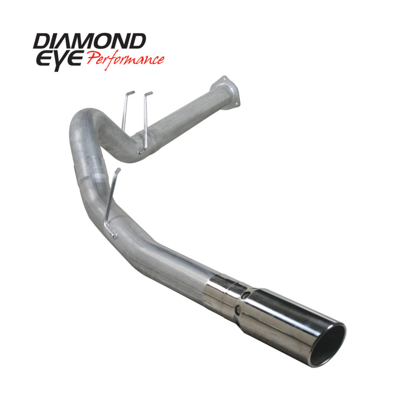 Diamond Eye K4376A 4in DPF-Back Exhaust Kit - 2011-2014 Ford F-250/F-350 | Aluminized