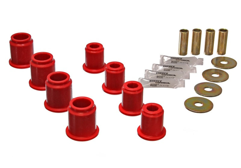 Energy Suspension for 6 Red Front Control Arm Bushing Set 8.3115R