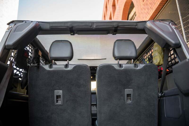 DV8 21-24 Ford Bronco 2-Door Rear Window Pocket Molle Panels - #MPBR-12