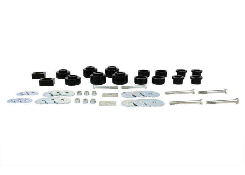Whiteline W93552 Body Mount Bushing Set for 1997-2003 Ford F-150, 1997-1999 Ford F-250