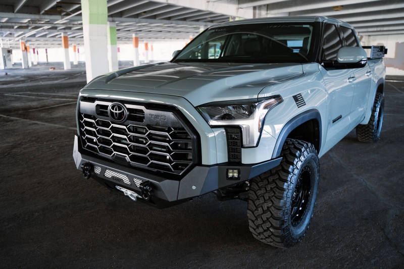 DV8 Offroad 22-23 Toyota Tundra MTO Series Front Bumper - #FBTT2-04