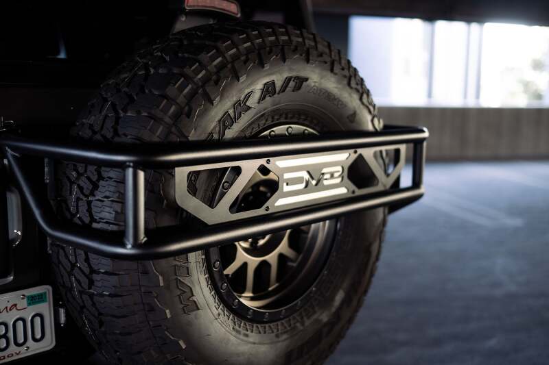 DV8 Offroad 21-23 Ford Bronco Spare Tire Guard & Accessory Mount - #TCBR-01