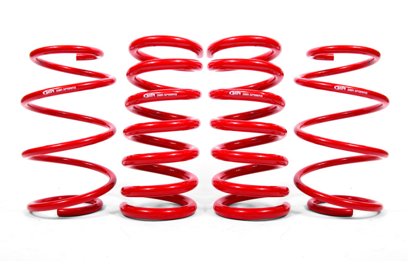 BMR 15-26 Ford Mustang S550 Lowering Spring Kit (Set Of 4) - Red