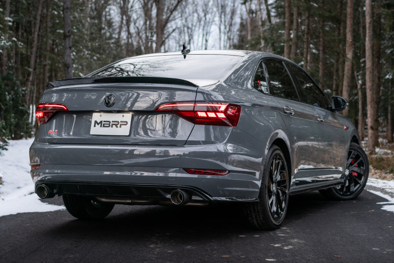 MBRP S46083CF Armor Pro Cat-Back Exhaust - Dual Rear Exit | 2019-2021 Volkswagen Jetta GLI 2.0L